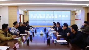  福建省甘肅商會趙迪偉一行到訪甘肅國際物流集團(tuán)