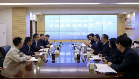  省交通運輸廳在甘肅國際物流集團調研