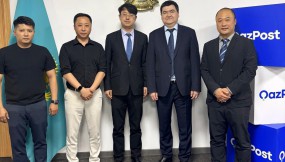  哈薩克斯坦郵政股份公司會見甘肅國際物流集團經(jīng)貿(mào)團一行